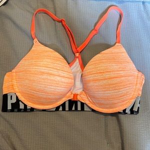 PINK Victoria’s Secret Razor Back Push-up Bra